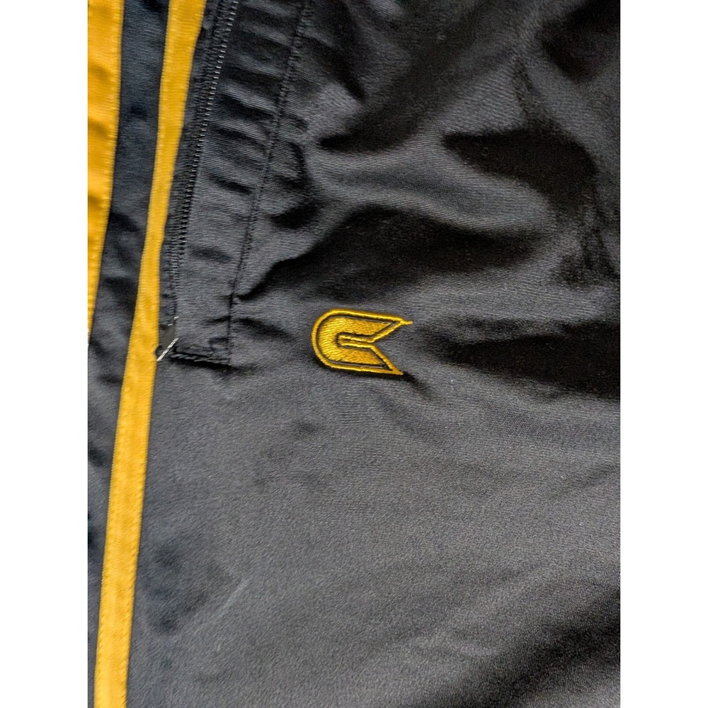 Mizzou Tigers Colosseum Athletics Black‎ Gold Stripe Track Pants Mens XL - Picture 8 of 11